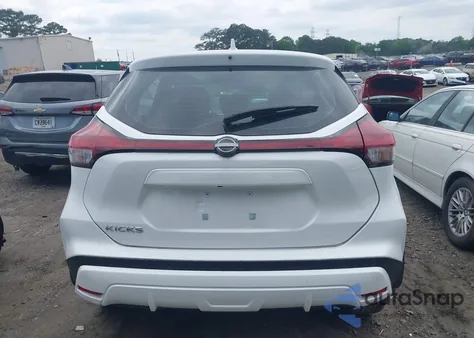 2024 Nissan Kicks S Xtronic Cvt из США, поврежденный, VIN 3N1CP5BV2RL501022